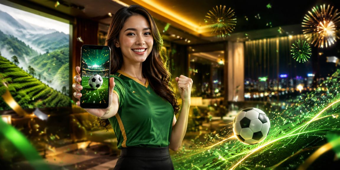 Pengguna ax3000 Malaysia membuat pertaruhan bola sepak melalui aplikasi Android